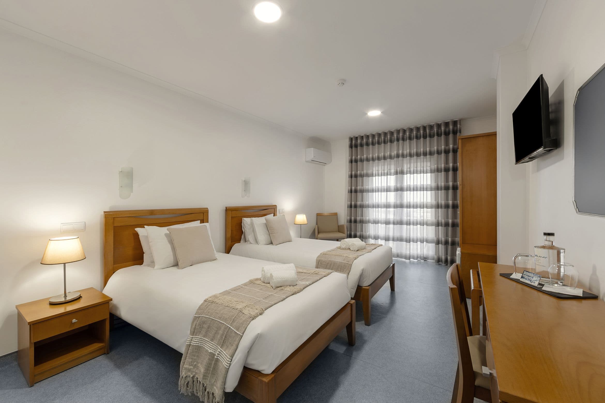 Sea View Room detail with coastal light